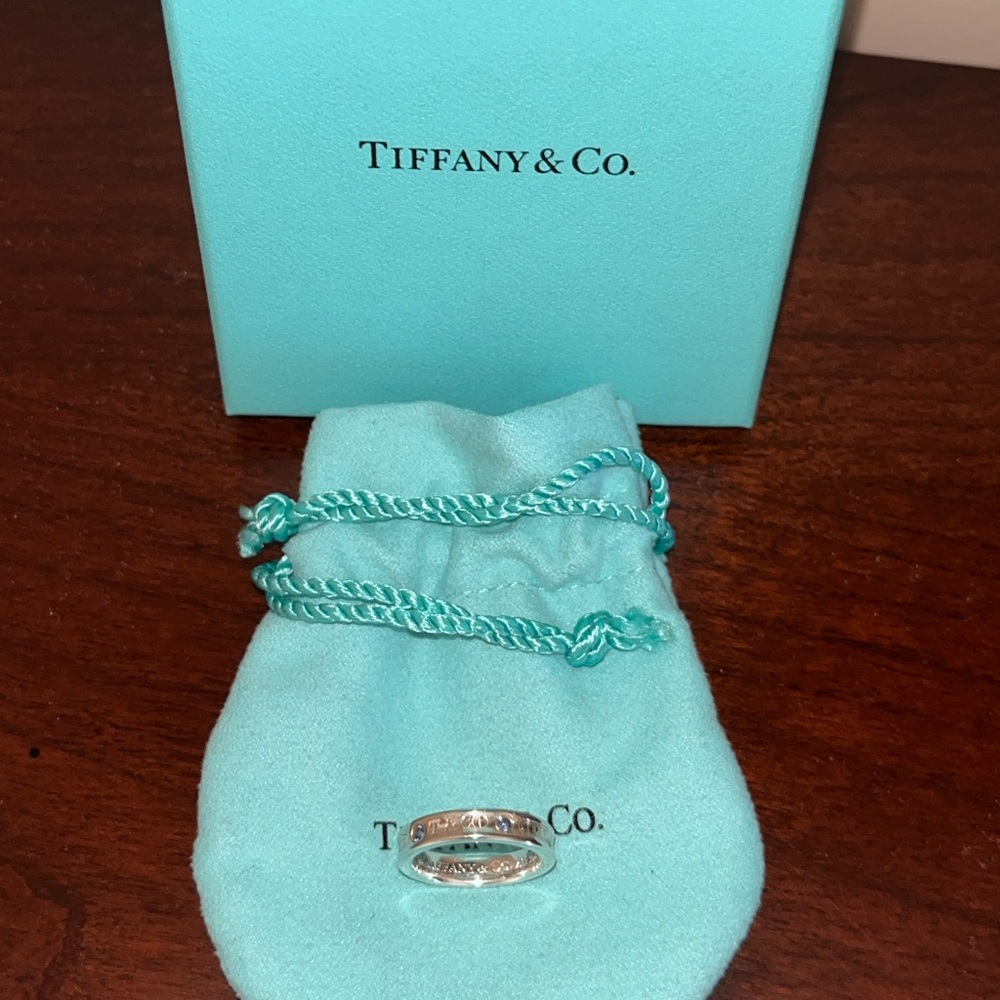 Tiffany & Co. 1837 Sapphire Narrow Ring